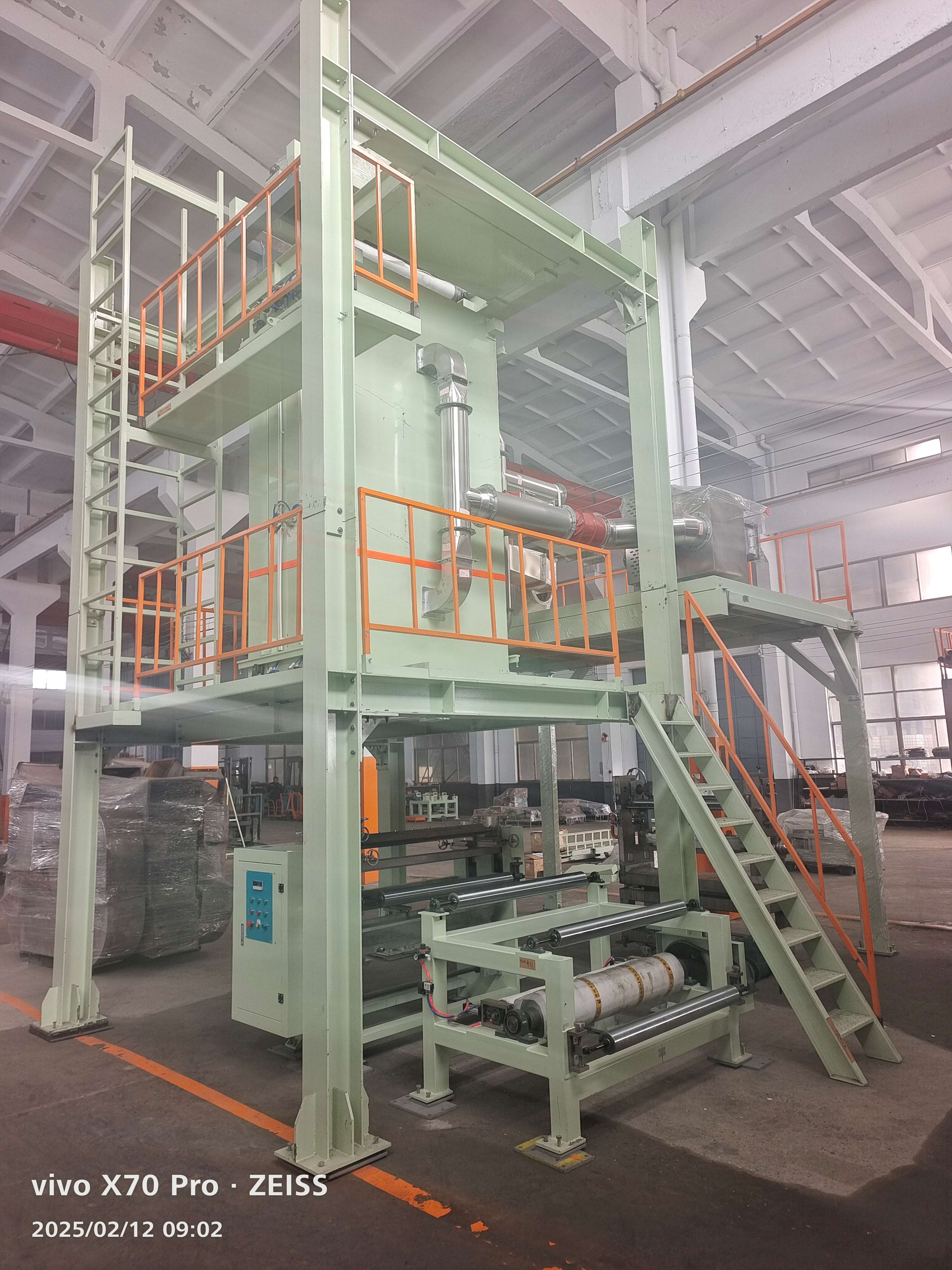 低阻帶涂布機(jī)安裝中